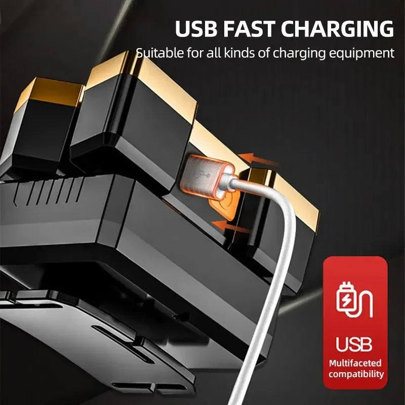 Rechargeable headlamp long battery life